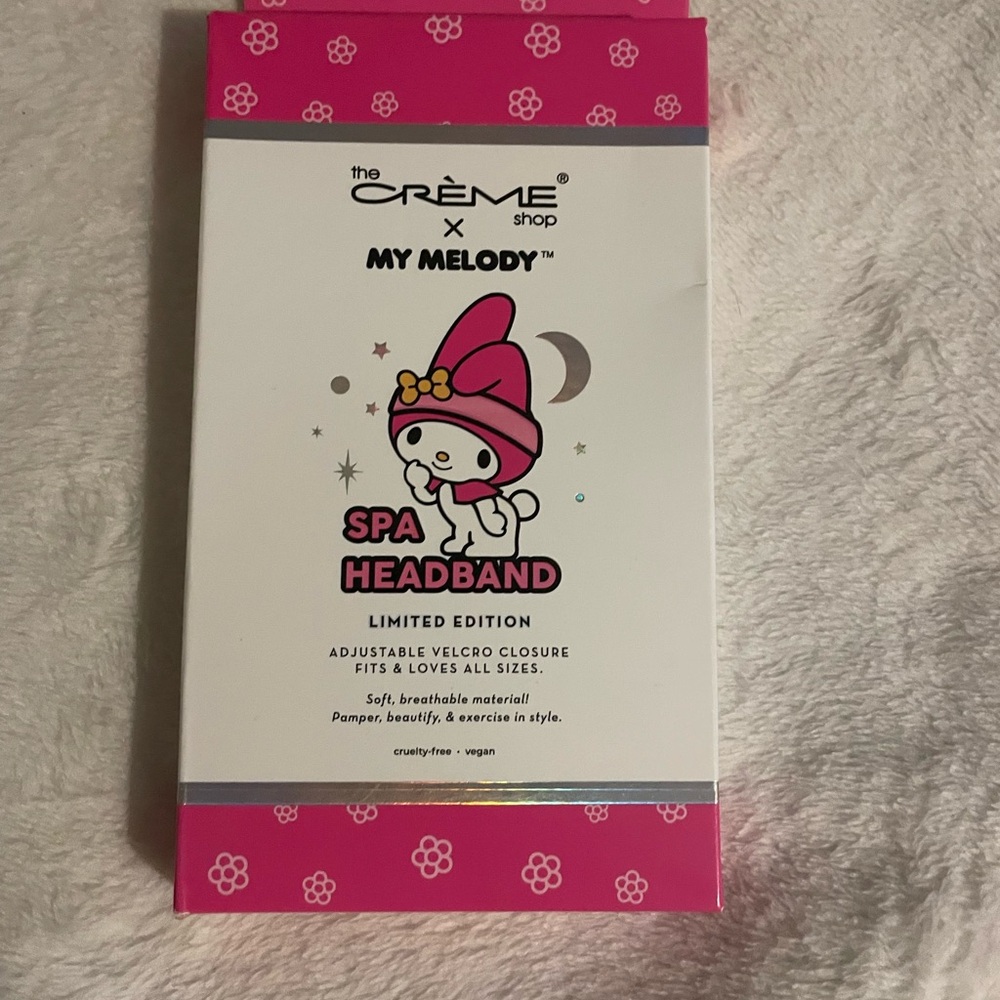 The Crème Shop x My Melody Pink Spa Headband